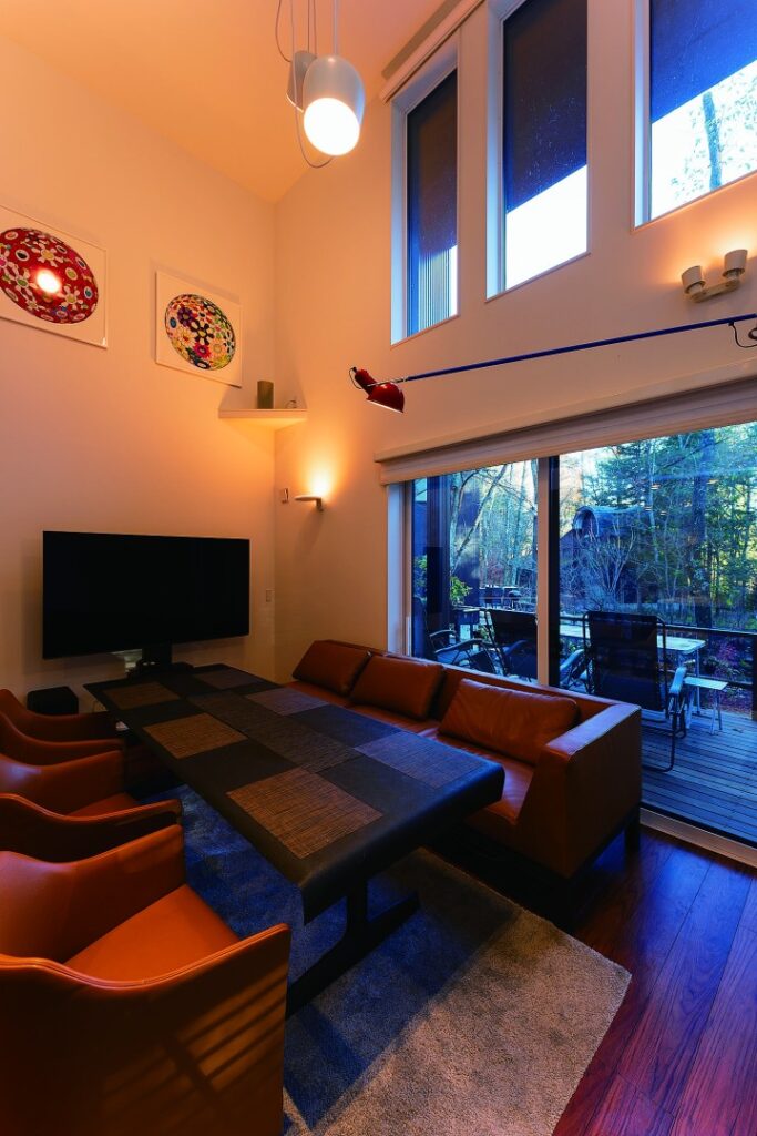 吹き抜けのあるLDK