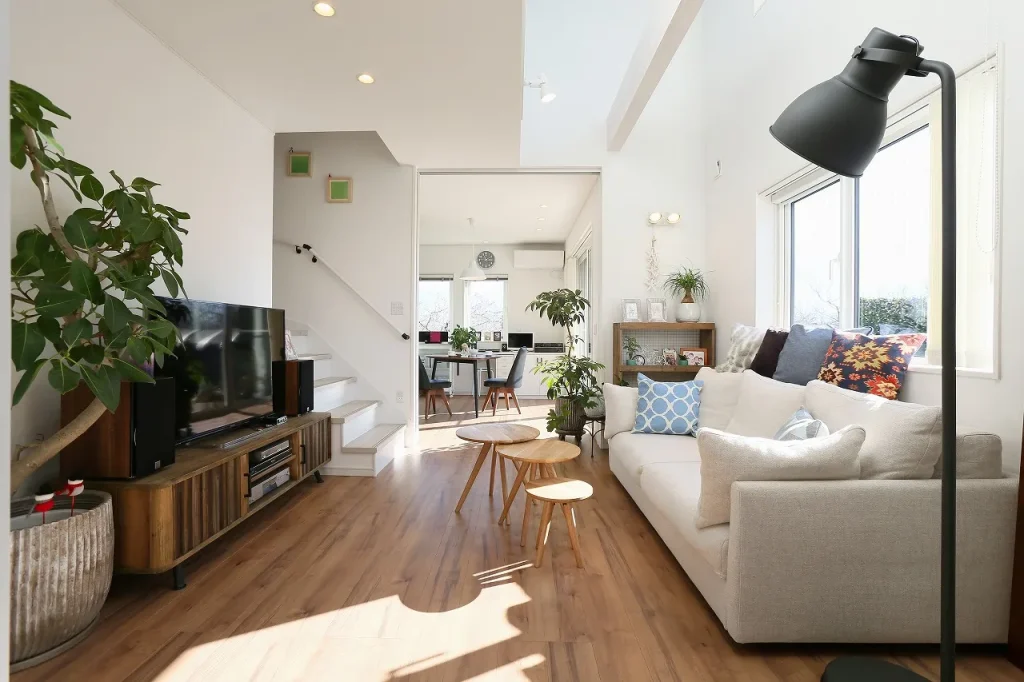 リビングで過ごす時間が長くなる家